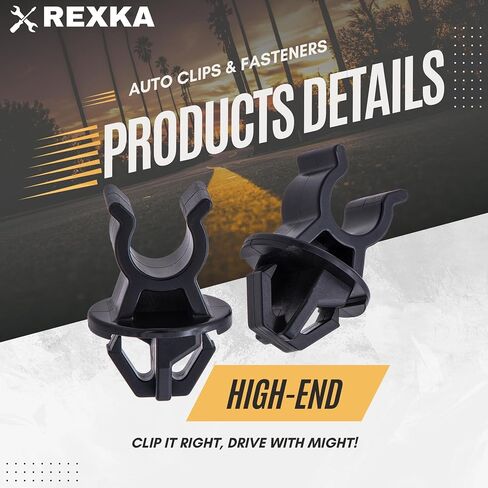 Rexka 15 قطعة غطاء محرك السيارة الدعامة قضيب التجنيب كليب 90672-SNA-A01 لهوندا سيفيك صالح انسايت HR-V أوديسي إنتيجرا 90672SNAA01 in Saudi Arabia