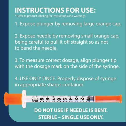 TRUEplus - Insulin Syringes 31g 0.3cc 5/16" (Pack of 100) in Saudi Arabia