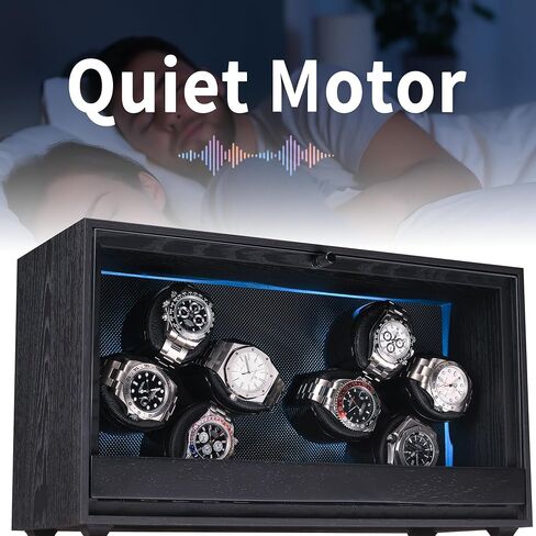 Watch Winder for Automatic Watches with 8 Quiet Running Motor for Man/Woman's Watches in Saudi Arabia