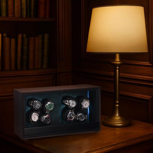 Watch Winder for Automatic Watches with 8 Quiet Running Motor for Man/Woman's Watches in Saudi Arabia
