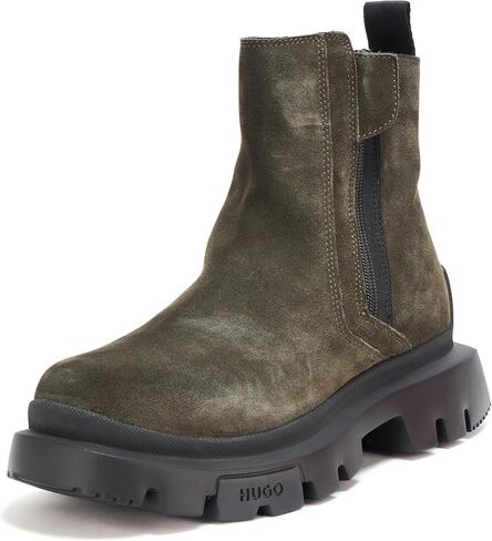 HUGO Women's Side Zip Chunky Boot Fashion in Saudi Arabia