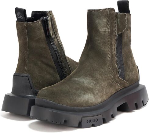 HUGO Women's Side Zip Chunky Boot Fashion in Saudi Arabia