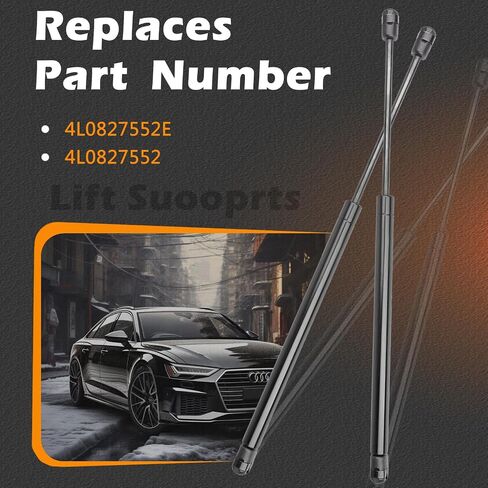 19.62 in 2Pcs Liftgate Lift Support Tailgate Hatch Struts Gas Spring Shocks Rod Compatible with Audi 2007-2015 Q7 Replaces 4L0827552 4L0827552E w/o Power Liftgate, Body Code 4L, 4 Door, Sport Utility in Saudi Arabia