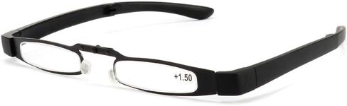 Ultra-Light Mini Portable Folding Metal Frame Reading Glasses Unisex Readers Glasses qs2080 in Saudi Arabia