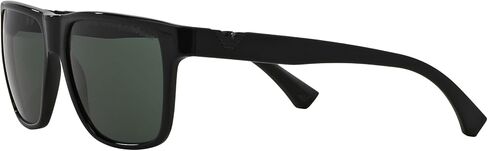 Emporio Armani Womens Ea4035 Sunglasses, Shiny Black/Green, 58 Mm US in Saudi Arabia