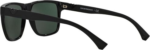 Emporio Armani Womens Ea4035 Sunglasses, Shiny Black/Green, 58 Mm US in Saudi Arabia