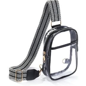 حقيبة كروس شفافة لمناسبات الاستاد، حقائب شفافة معتمدة من الاستاد ليوم اللعب والحفلات الموسيقية in Kuwait