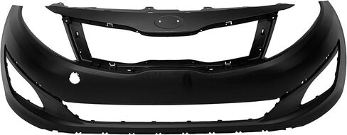 FitParts متوافق مع غطاء المصد الأمامي 2014-2015 Kia Optima CAPA EX LX SXL SX Limited Sedan 14-15. جديدة ومعدة وجاهزة للطلاء. مع فتحات مصابيح الضباب. KI1000169 865112T500 in Saudi Arabia