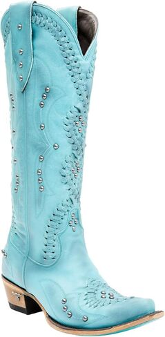 حذاء فيروزي Blaze Cossette من Lane Boots in Kuwait