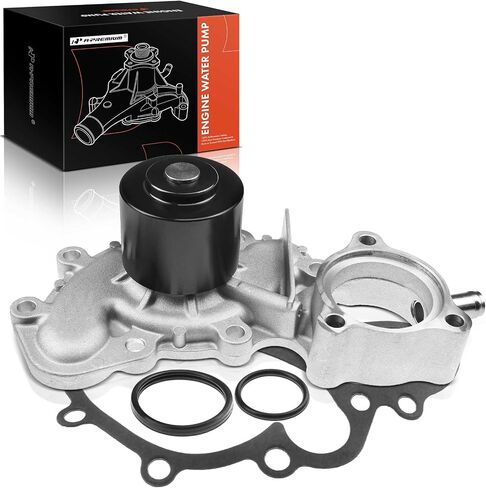 A-Premium Engine Water Pump W/Pulley & Gasket [fits DOHC, 6Cyl 3.4L Only] Compatible with Toyota Tacoma 1995-2004, Tundra 2000-2004, 4Runner 1996-2002, T100 1995-1998, Replace # 1610069395, 1610069396 in Saudi Arabia