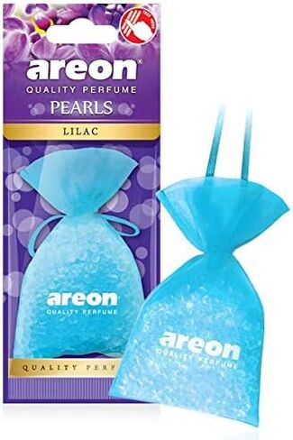 معطر هواء معلق من AREON Pearls I Car & Home، عطر عالي الجودة، كريستال أسود (عبوة من 3 قطع) in Kuwait