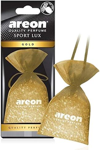 معطر هواء معلق من AREON Pearls I Car & Home، عطر عالي الجودة، كريستال أسود (عبوة من 3 قطع) in Kuwait