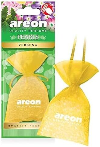 معطر هواء معلق من AREON Pearls I Car & Home، عطر عالي الجودة، كريستال أسود (عبوة من 3 قطع) in Kuwait