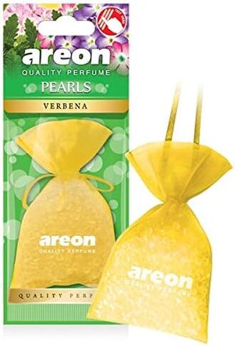 معطر هواء معلق من AREON Pearls I Car & Home، عطر عالي الجودة، كريستال أسود (عبوة من 3 قطع) in Kuwait