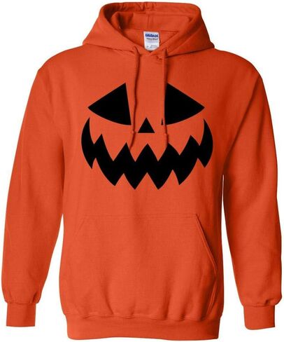 Pumpkin Face Halloween Hoodie Sweatshirt Unisex in Saudi Arabia