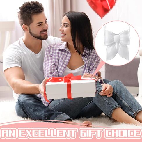 Bow Ceramic Hanging Planter Wall Flower Vase Room Decor Hanging Vase for Flowers Planters for Indoor Plants Wall Mount Plant Pots for Home Living Room Bedroom Indoor Outdoor (White) in Saudi Arabia