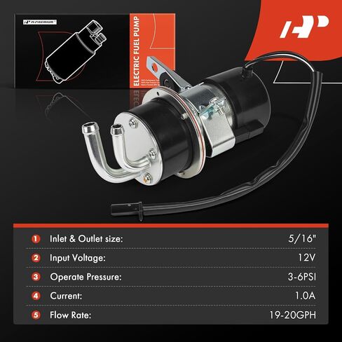 A-Premium Electric Fuel Pump Compatible with Yamaha YZF R1 1998-2001, YZF R6 1999-2002, YZF1000/YZF1000R 1997 in Saudi Arabia