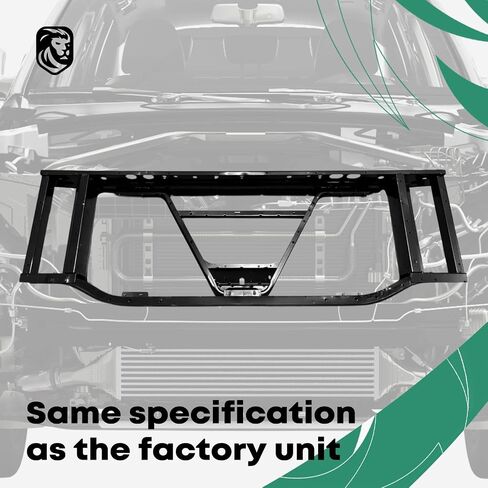 YHTAUTO Radiator Support Bracket Frame Fit for 2003-2007 Chevrolet & GMC & Cadillac, Silverado/Sierra 1500, Silverado/Sierra 1500 Classic, Suburban, Escalade, Radiator Core Support Assembly, Steel in Saudi Arabia