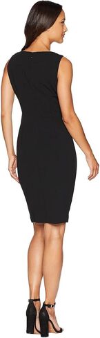 Calvin Klein Starburst Sheath Dress CD8C1B4P Black 14 in Saudi Arabia