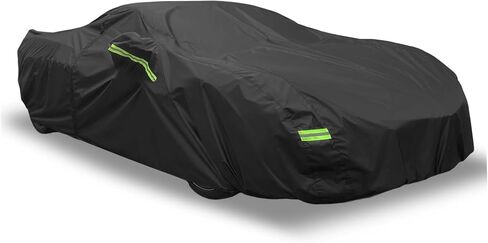 Waterproof Car Cover for Chevrolet Corvette C4 C5 C6 C7 1984-2019 210D Outdoor Full Car Cover All Weather Windproof Sun Rain Protection with Door Zipper Replacement in Saudi Arabia