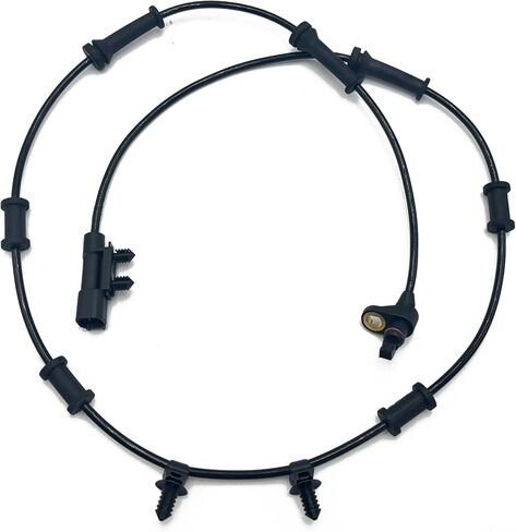 Front Left or Right ABS Wheel Speed Sensor Compatible with Jeep 2007-2017 Wrangler 2018 Wrangler JK V6 3.6L 3.8L Replaces 52060156AD 68003281AA ALS1918 in Saudi Arabia