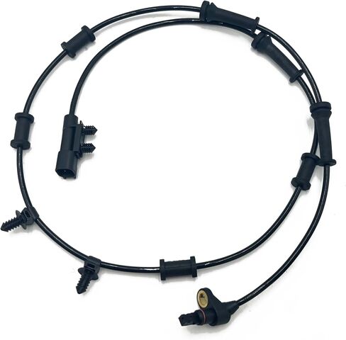 Front Left or Right ABS Wheel Speed Sensor Compatible with Jeep 2007-2017 Wrangler 2018 Wrangler JK V6 3.6L 3.8L Replaces 52060156AD 68003281AA ALS1918 in Saudi Arabia