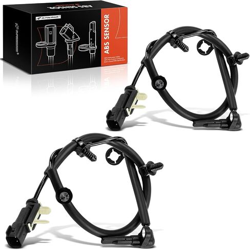 A-Premium Rear LH/RH ABS Wheel Speed Sensor Compatible with [FWD] 2018 2019 2020 Chevrolet Equinox & GMC Terrain - Rear Driver or Passenger Side, Replace# 84245520, 84377569 in Saudi Arabia