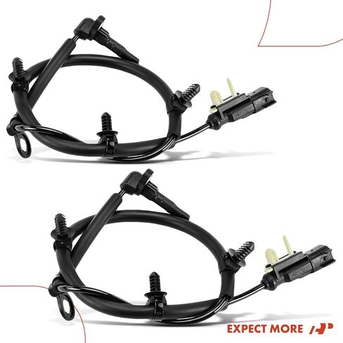 A-Premium Rear LH/RH ABS Wheel Speed Sensor Compatible with [FWD] 2018 2019 2020 Chevrolet Equinox & GMC Terrain - Rear Driver or Passenger Side, Replace# 84245520, 84377569 in Saudi Arabia