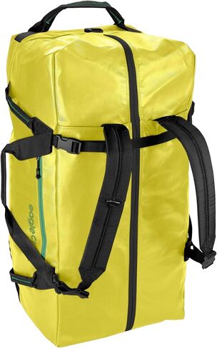 Eagle Creek Migrate 110L Lolling Duffle Bag مع عجلات ، وأشرطة حقيبة الظهر ، مقصورة رئيسية واسعة الفم ، أسفل الجيب الأمامي للوصول السريع وحوض الاستحمام ، Willow Green in Kuwait