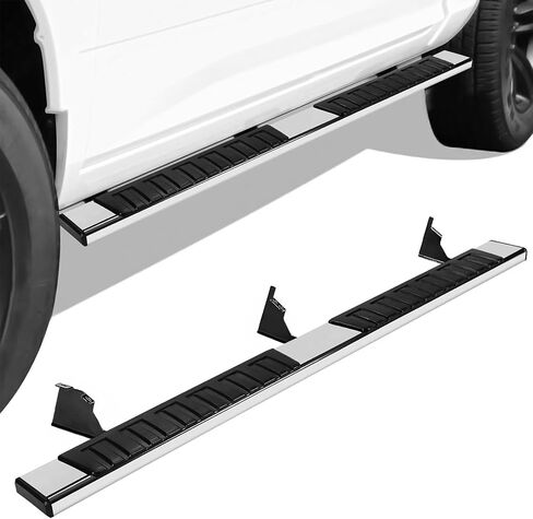 لوحات تشغيل مقاس 6.5 بوصة لسيارة Toyota Tacoma Access Cab لعام 2005-2023 (بابان بالحجم الكامل وبابان خلفيان أضيق) - قضبان خطوات جانبية للشاحنة in Kuwait