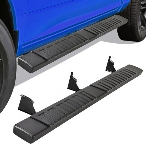 لوحات تشغيل مقاس 6.5 بوصة لسيارة Toyota Tacoma Access Cab لعام 2005-2023 (بابان بالحجم الكامل وبابان خلفيان أضيق) - قضبان خطوات جانبية للشاحنة in Kuwait