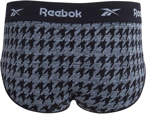 Reebok Women's Hipster Panties - 4 Pack Tag Free Stretch Performance Stay-Put Seamless Underwear for Women (Sizes: S-XL) in Saudi Arabia