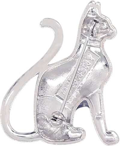 NEWEI القط بروش دبابيس للنساء الفتيات سترة حقيبة سحر القط دبابيس مجوهرات هدايا in Saudi Arabia