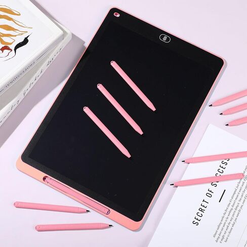 24 Pieces Replacement Stylus Pens LCD Board Pens for LCD Writing Tablet Drawing Pad Memo Message Boards Kids Adults, Black in Saudi Arabia