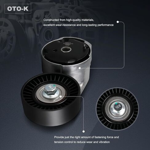 مجموعة بكرة شد الحزام OTO-K متوافقة مع رام 1500 2500 3500 C/V، دودج تشالنجر تشارجر دورانجو جراند كارافان جورني أفينجر، كرايسلر تاون آند كانتري 200 300، جيب جراند شيروكي in Kuwait