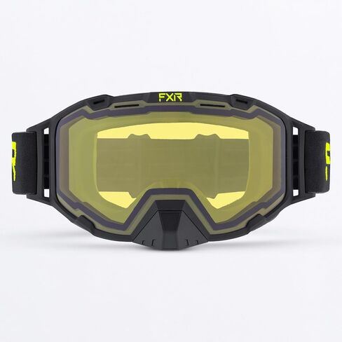 عدسة FXR Maverick Snowmobile Goggle باللون الأحمر المضادة للضباب والخدش ذات الجزء المزدوج من الدخان in Kuwait
