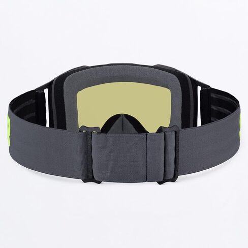 عدسة FXR Maverick Snowmobile Goggle باللون الأحمر المضادة للضباب والخدش ذات الجزء المزدوج من الدخان in Kuwait