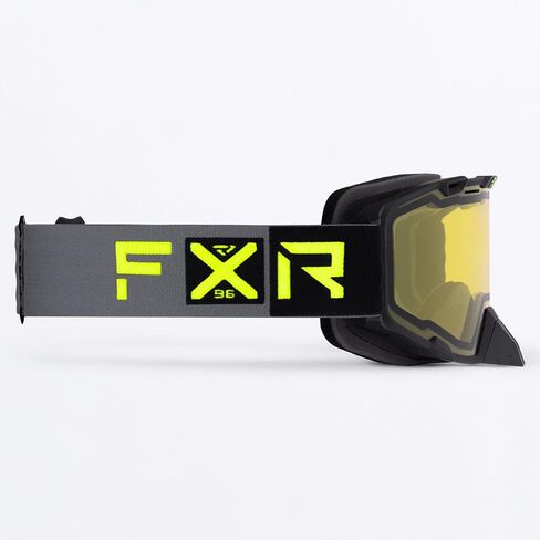 عدسة FXR Maverick Snowmobile Goggle باللون الأحمر المضادة للضباب والخدش ذات الجزء المزدوج من الدخان in Kuwait