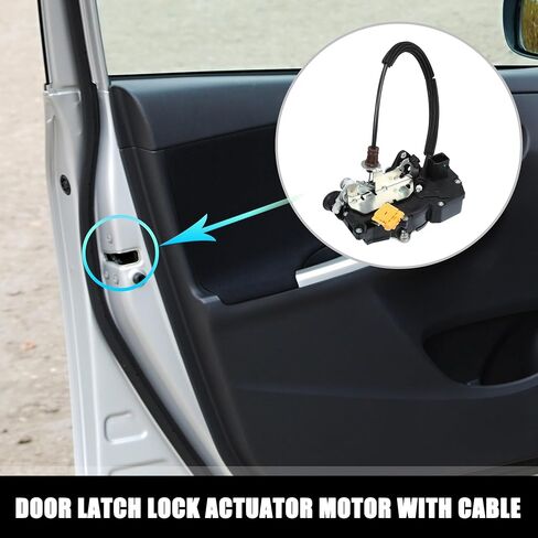 uxcell Rear Left Side Power Door Lock Actuator Motor with Cable for Saturn Vue 2008-2010 for Chevrolet Captiva Sport 2012-2015 No.22785488 in Saudi Arabia
