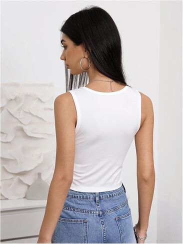 قمصان SHENHE النسائية ذات الرقبة المستديرة والأربطة وطباعة الحروف وقصة ضيقة للخروج in Kuwait