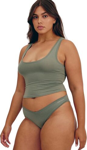 Organic Basics Women's Flex Organic Cotton Cheeky Brief Underwear in Saudi Arabia
