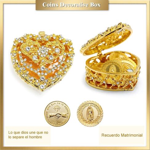 Arras Para Boda Catolica, Wedding Arras Coins Set for Ceremony, Aras De Matrimonio Cristiana. in Saudi Arabia