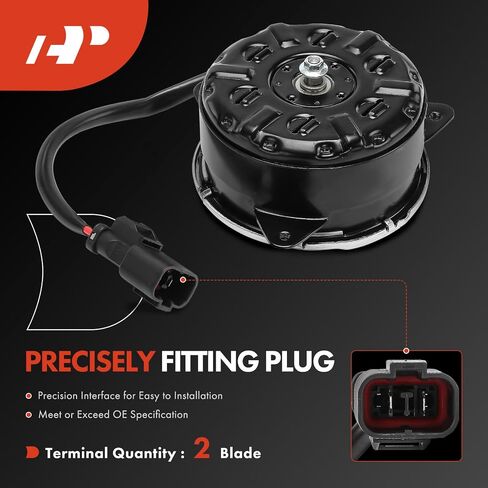 A-Premium Radiator Fan Motor Compatible with Honda Accord 2003 2004 2005 2006 2007 3.0L in Saudi Arabia