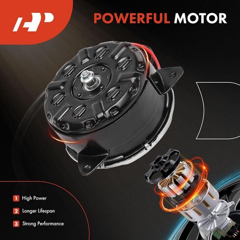 A-Premium Radiator Fan Motor Compatible with Honda Accord 2003 2004 2005 2006 2007 3.0L in Saudi Arabia
