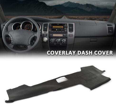Dash Cover Dashboard Panel Black Plastic Compatible with Toyota 4Runner 2003-2009 in Saudi Arabia