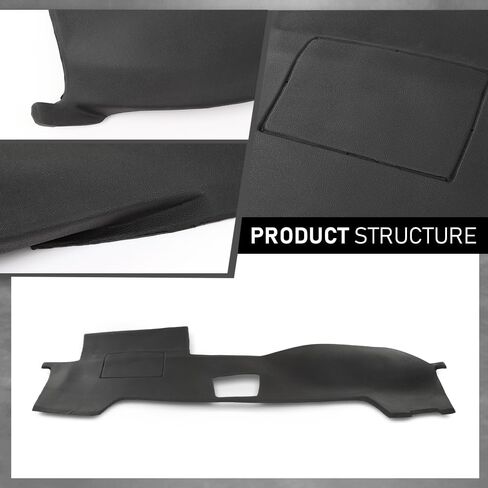 Dash Cover Dashboard Panel Black Plastic Compatible with Toyota 4Runner 2003-2009 in Saudi Arabia
