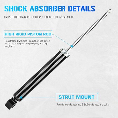 5611 344459 نظام تعليق الصدمات الخلفي لـ Audi A3 2006-2013، Volkswagen CC 2009-2017، Golf 2010-2014، GTI 2006-2014، Jetta 2006-2018، Passat 2006-2021 (باستثناء 2011)، رابيت (هاتشباك فقط) 2006-2009 in Kuwait