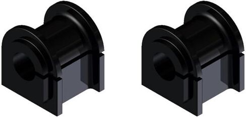 Suspension Dudes PAIR Rear Sway Bar Stabilizer Bushing Kit FITS Highlander 2014-2019, Lexus RX350 2010-2015, RX450H 2012-2015, 488180E020 Bushings Made In USA in Saudi Arabia