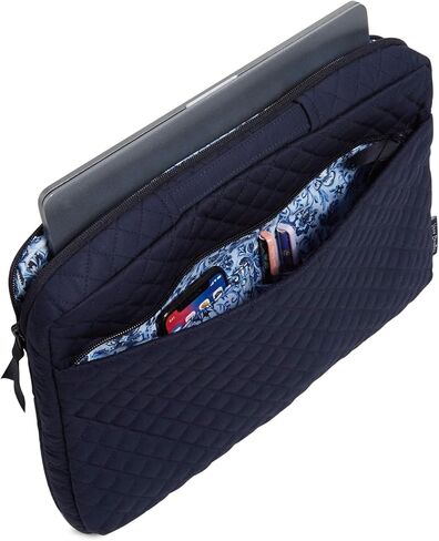 Vera Bradley Women's Cotton Laptop Organizer Tech Accessory, Daisies, One Size in Saudi Arabia