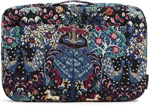 Vera Bradley Women's Cotton Laptop Organizer Tech Accessory, Daisies, One Size in Saudi Arabia